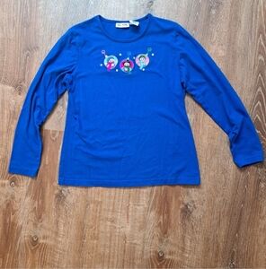 Long Sleeve Snowman Shirt